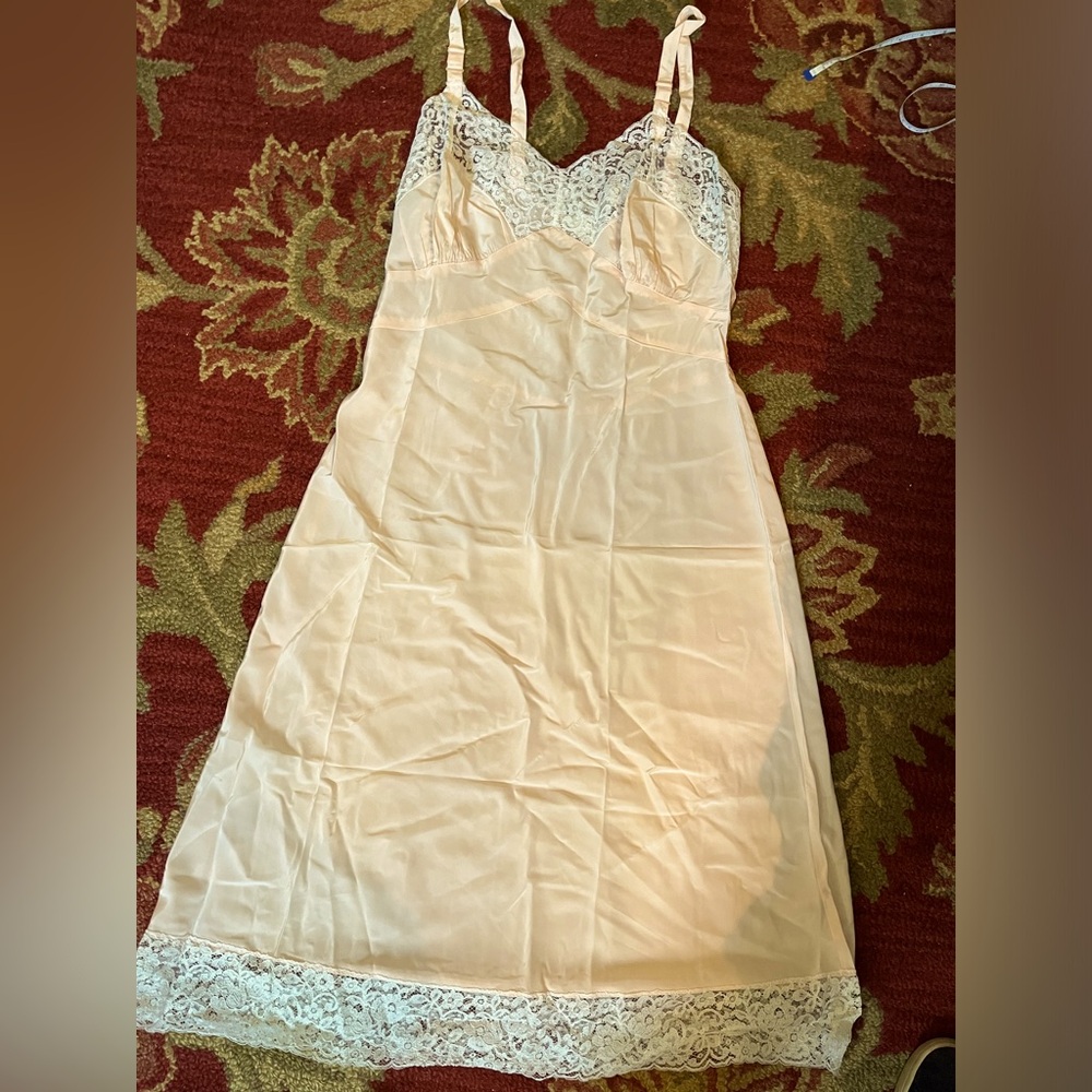 Vintage pink slip
